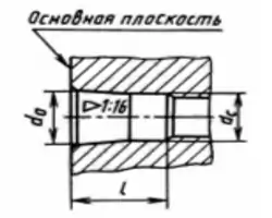 Общий вид трубная коническая