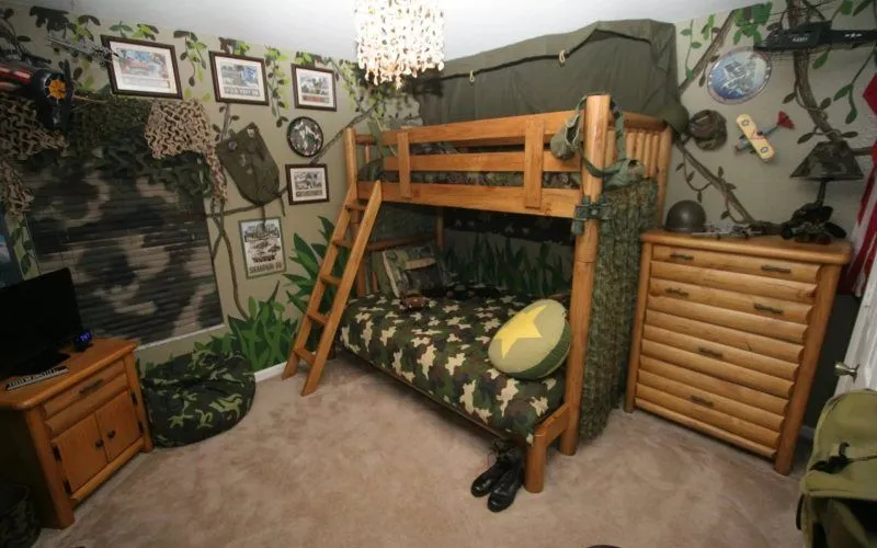 Интересные фото интерьеров детских комнат для мальчика