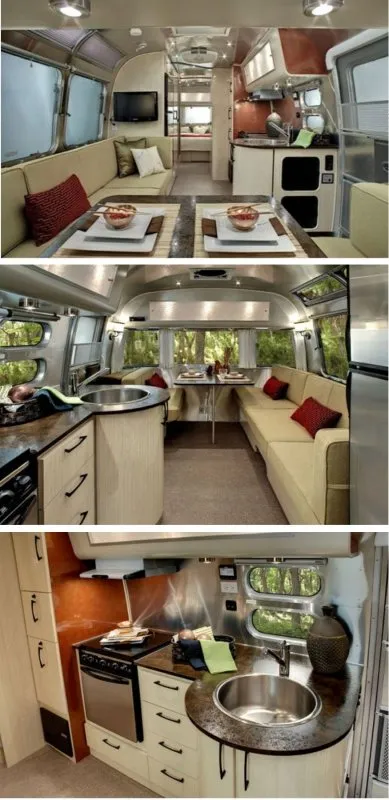 Автодом Airstream планировка