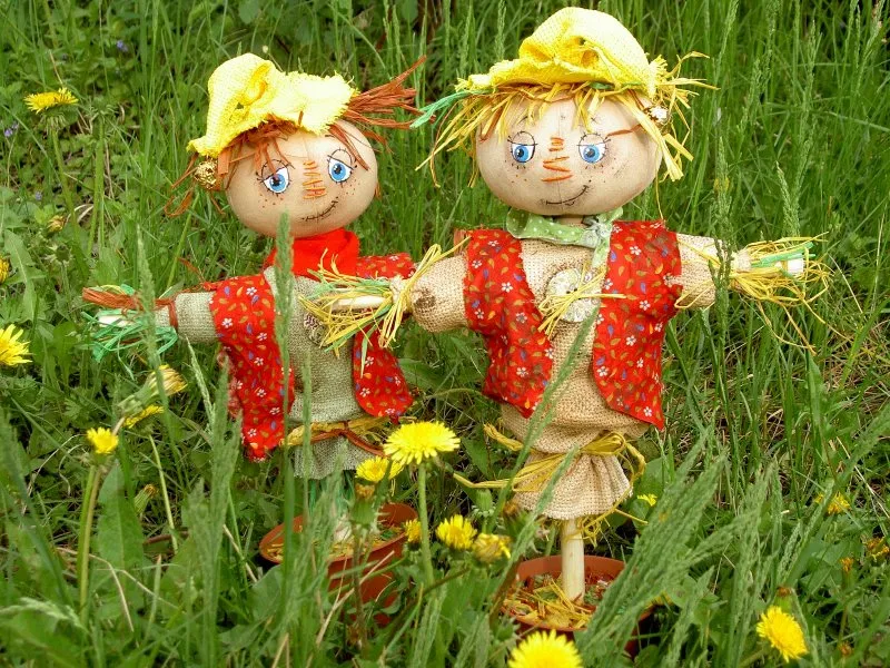 Куклы для огорода