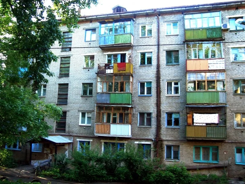 Хрущевка 5 этажей