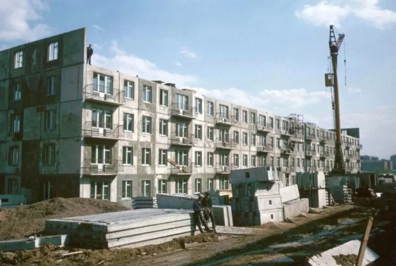 Панельное домостроение Хрущёв