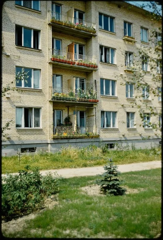 Хрущевки дворы в СССР