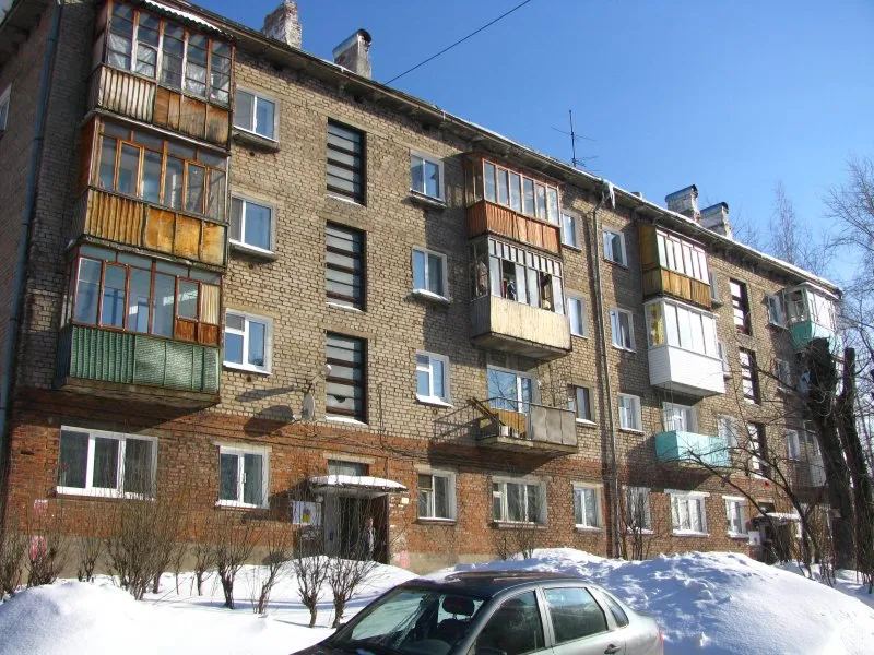 Хрущевка кирпичная Пермь