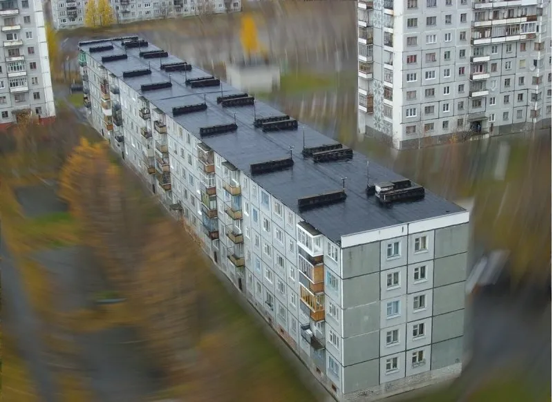 Панельный пятиэтажный дом