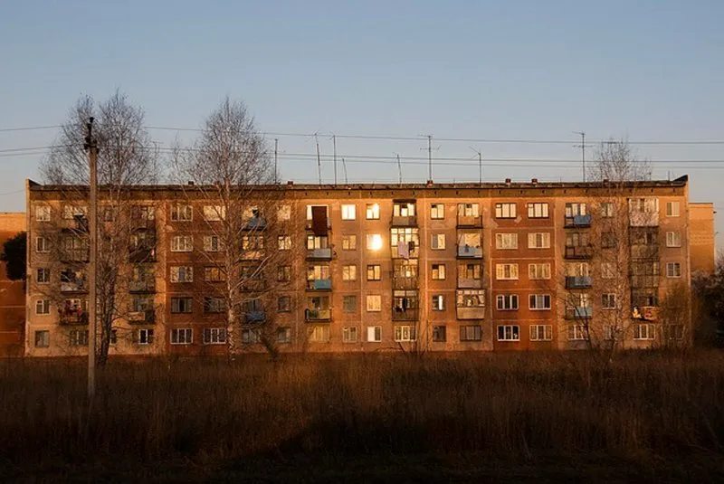 Вид на хрущевки