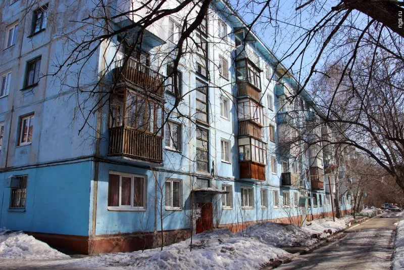 Четырехэтажная хрущевка Казань