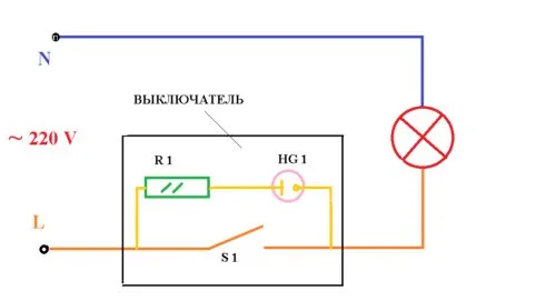 Выключатель legrand как подключить одноклавишный с подсветкой