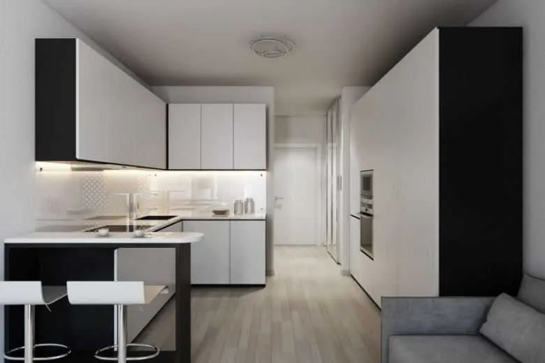 Планировка и ремонт квартиры-студии 30 кв.м в 2023 году