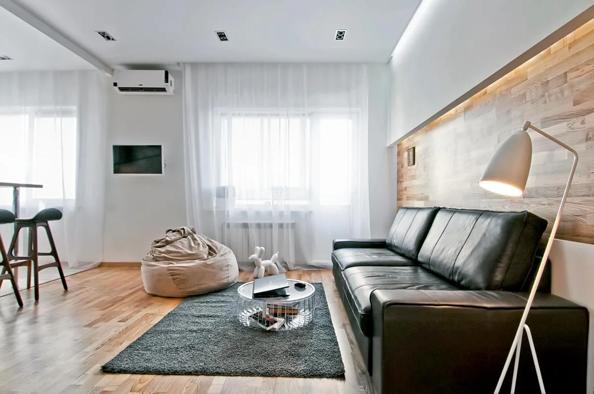 Как расставить мебель в однокомнатной квартире лаконично