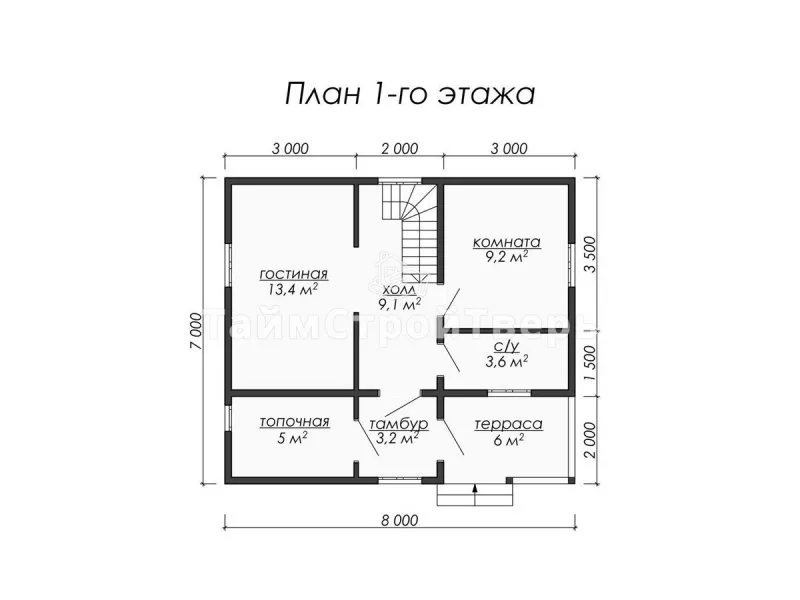 Проекты одноэтажных дачных домов 6х10