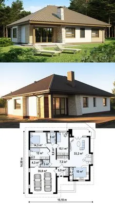 Реализация типового проекта дома Z19