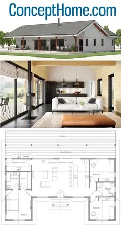 House Plans Farmhouse, Farmhouse Layout, Farmhouse Trim