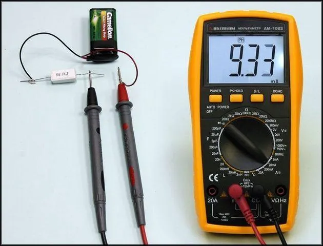 Измерение силы тока мультиметром