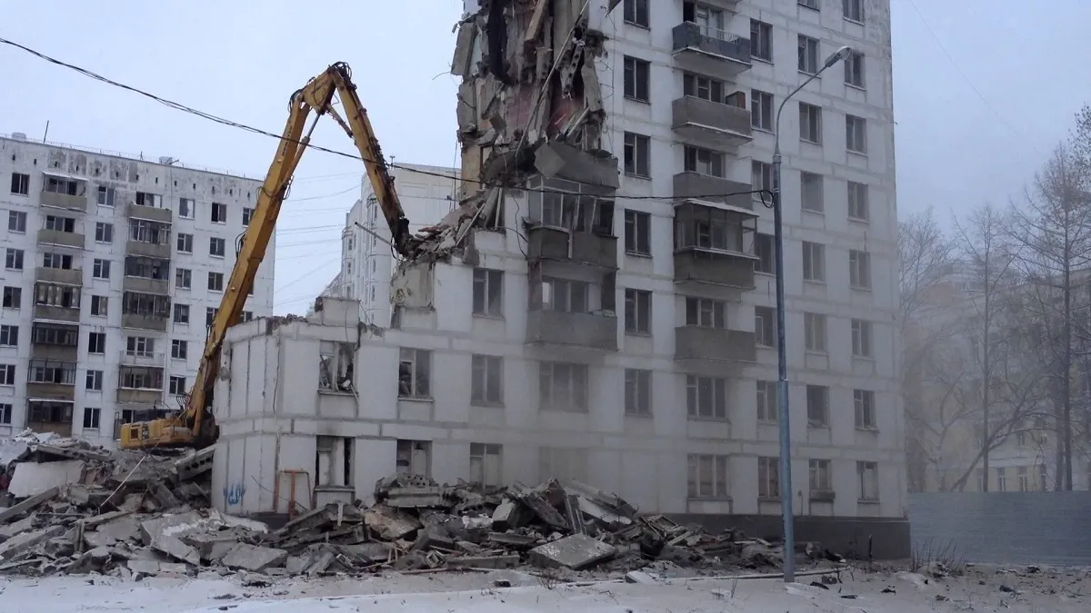 Программа реновации девятиэтажек в Москве