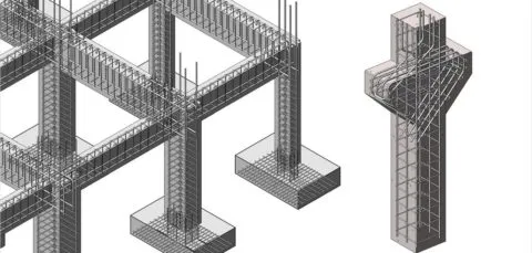 На разных участках конструктивного элемента степень армирования отличается. Вес бетона В20 — 2348 кг